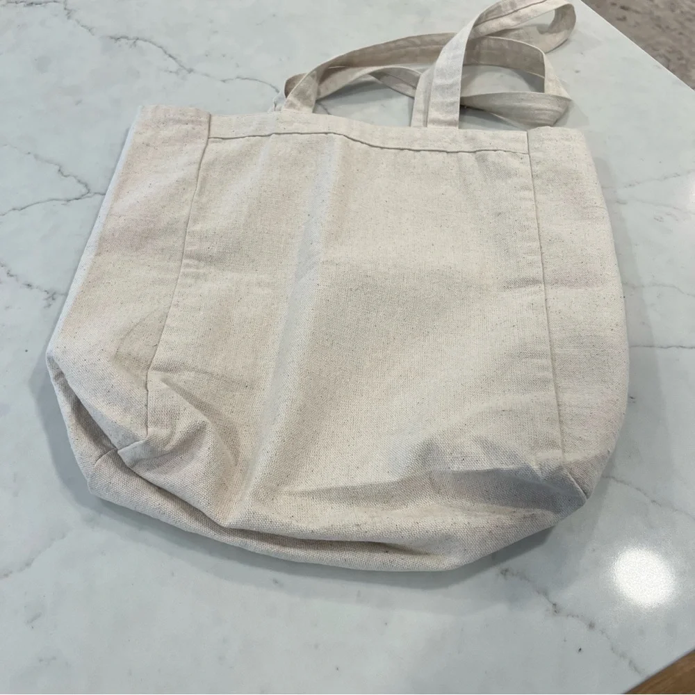 Magnolia Market Cream Tote Bag - Picture 2 of 6
